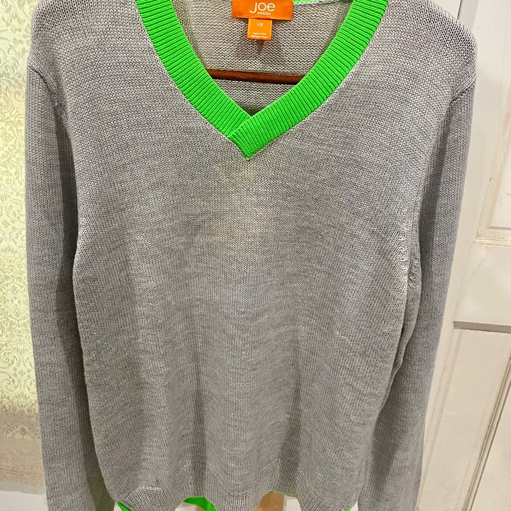 Joe Fresh Men’s Sweater Sz L